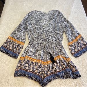 Women’s Patterned Romper